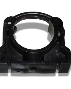 Tube clip C 40 w/bracket